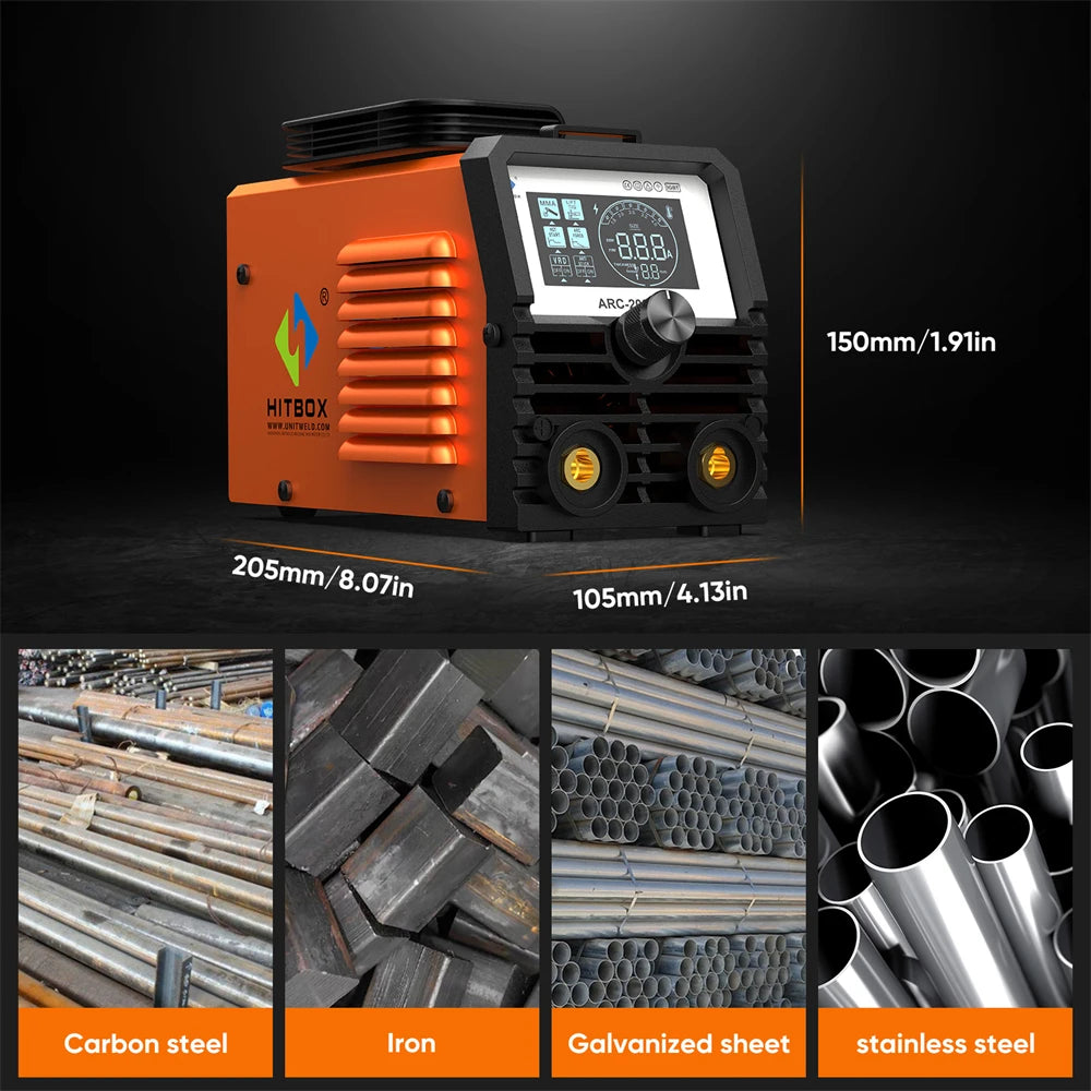 ARC200S Welding Machine 2 in 1 ARC MMA LIFT TIG MINI IGBT Inverter LED Digital Display Portable Home Welder 220V 10-200A
